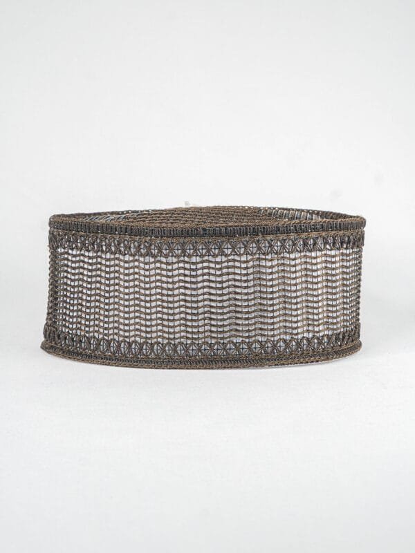 P05-M1-P-9 005 coklat tua Peci Rajut Handmade P05M1P